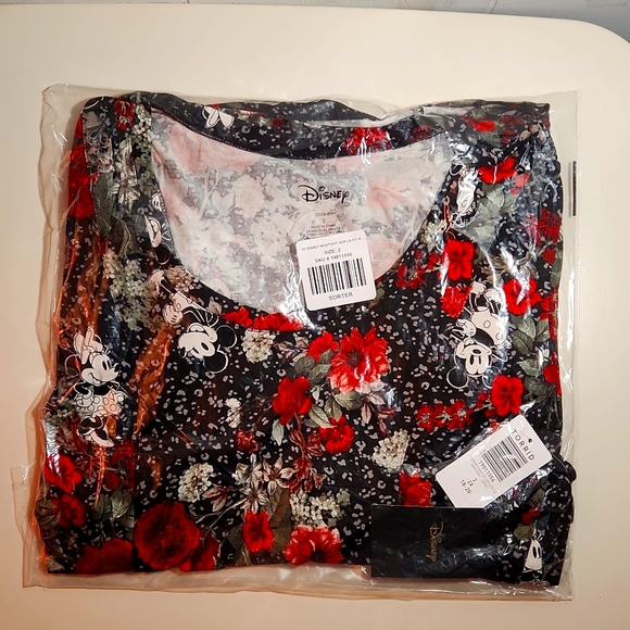 ❤️NWT VINTAGE TORRIID MICKEY MOUSE TOP FLORAL FIT & FLARE DISNEY PLUS SIZE - Picture 5 of 11